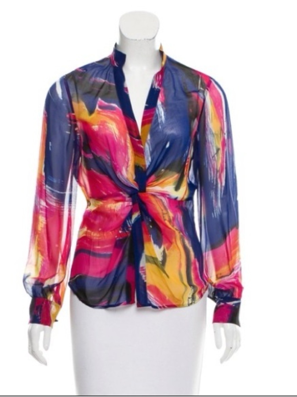 DIANE von FURSTENBERG Beautiful 100% Silk Top